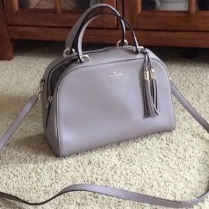 Kate Spade Taupe/grey purse